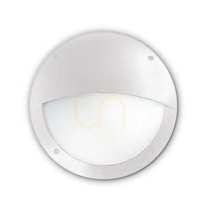 Outdoor Wall Lamp Ideallux Polar AP1 White 30 cm 096681 small 0