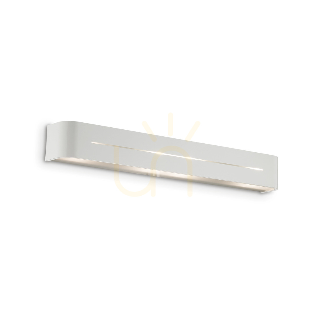 Wall Light Ideallux POSTA AP4 White Metal 62 cm 051987
