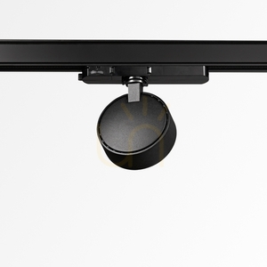 Track Light Ideallux POV Round Black 22W 296333 small 2