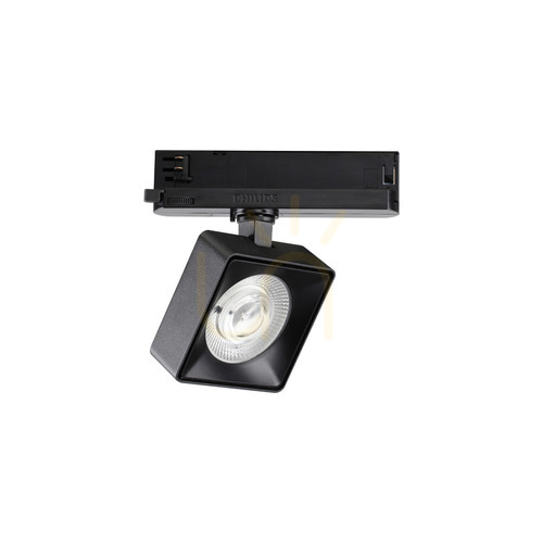 Check Track Light Ideallux POV Square Black 22W 296357