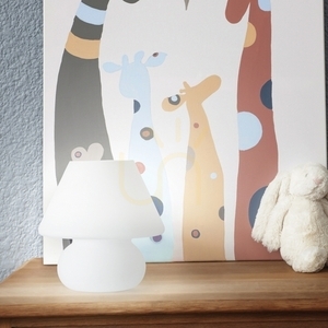 Table Lamp Ideallux PRATO TL1 Small White Glass 074726 small 1
