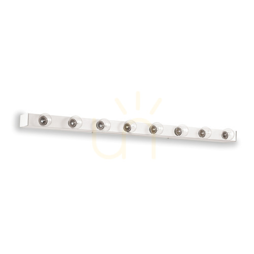 Check Wall Light Ideallux Prive AP8 White Metal 80 cm 159522