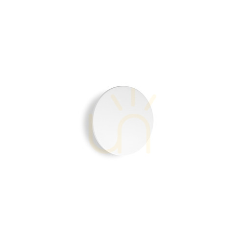 Check Outdoor Wall Lamp Ideallux Punto D18 White LED 9W 313528