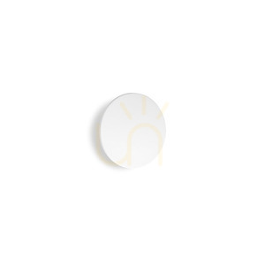 Outdoor Wall Lamp Ideallux Punto D18 White LED 9W 313528 small 0