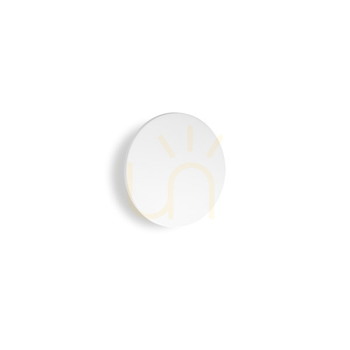 Check Outdoor Wall Lamp Ideallux Punto AP D24 White LED 12W 328522