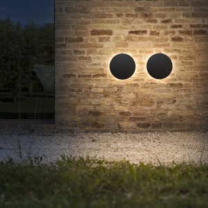 Outdoor Wall Lamp Ideallux Punto D30 Anthracite LED 16W 313566 small 4