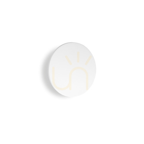 Check Outdoor Wall Lamp Ideal Lux Punto AP D30 White LED 16W 328553