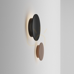 Outdoor Wall Lamp Ideallux Punto D30 Black LED 16W 3000K 328577 small 5