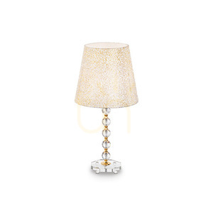 Table Lamp Ideallux Queen TL1 Big Gold 35 cm 077758 small 0