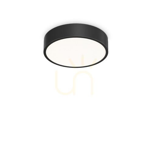 Check External Ceiling Light Ideallux RAY PL D30 Black 30 cm 327563