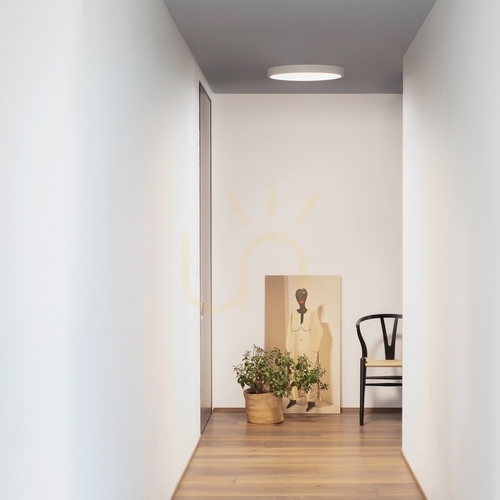 Check External Ceiling Light Ideallux RAY 318264 White IP44 40 cm 26W