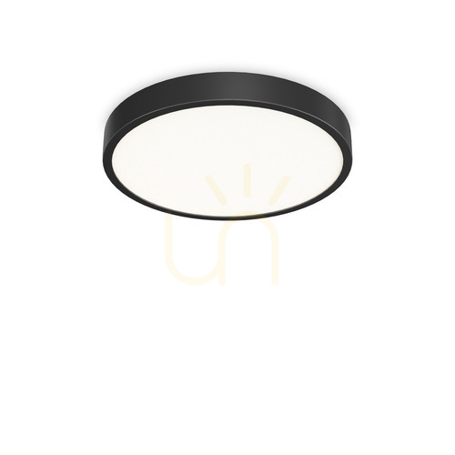 Check Outdoor Ceiling Light Ideallux Ray PL D60 Black 60 cm 327686