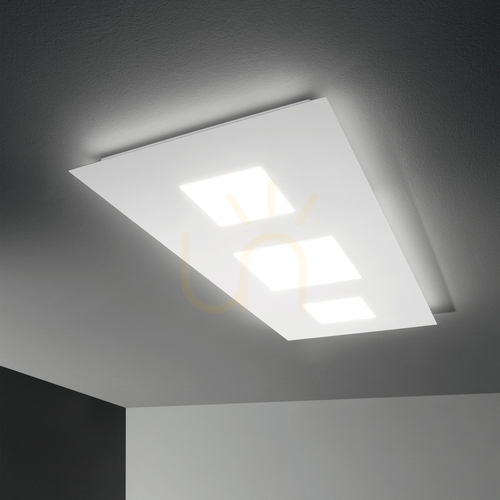 Check Plafon Ideallux Relax PL D110 biały LED 84W 255941