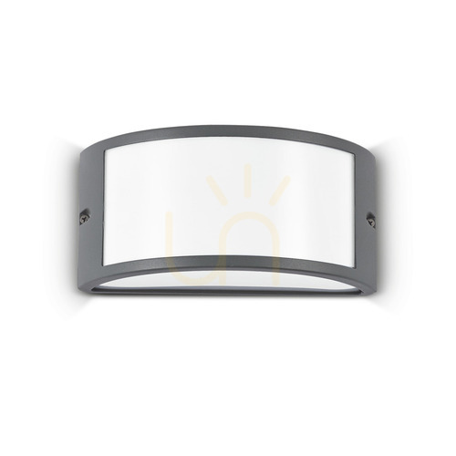 Check Outdoor Wall Lamp Ideallux REX-1 AP1 Anthracite 25 cm E27 092409