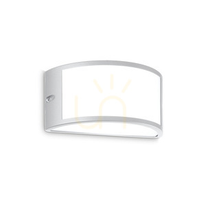 Outdoor Wall Lamp Ideallux REX AP1 Grigio Grey 25 cm 322735 small 0
