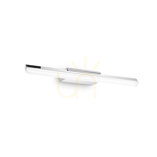 Check Outdoor Wall Lamp Ideallux Riflesso 142272 Chrome LED 10W 42 cm