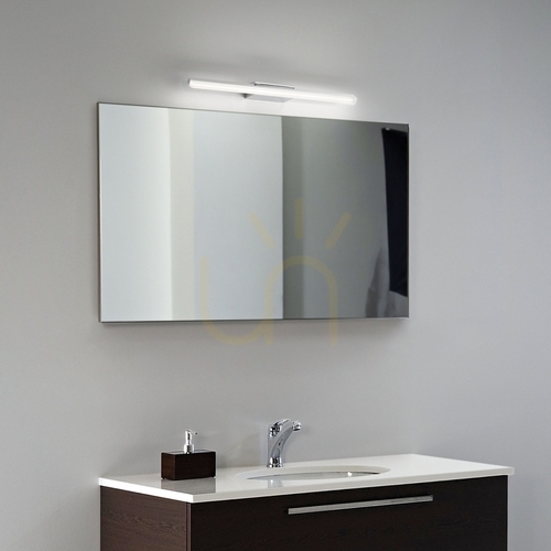 Check Outdoor Wall Lamp Ideallux Riflesso AP D42 Black LED 10W 302225