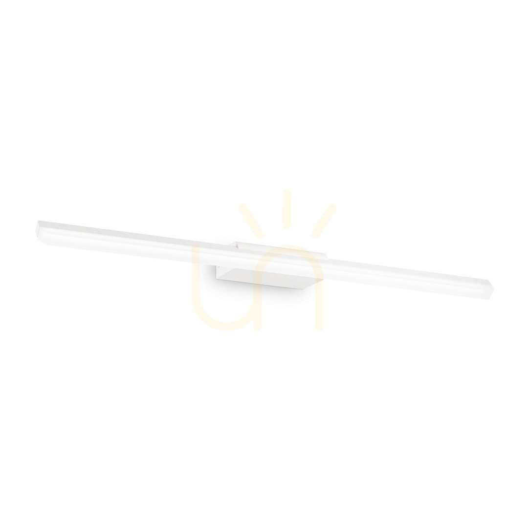 Outdoor Wall Lamp Ideallux Riflesso White LED 16W 62 cm 142289