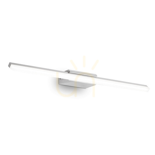 Check Outdoor Wall Lamp Ideallux Riflesso 142265 Chrome LED 16W 62 cm