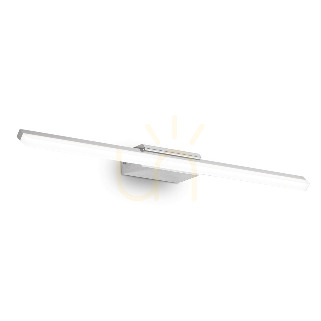 Outdoor Wall Lamp Ideallux Riflesso 142265 Chrome LED 16W 62 cm