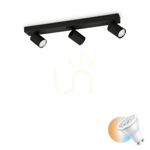 Plafon sufitowy Ideal Lux Rudy PL3 Round czarny 54 cm 229058 small 0