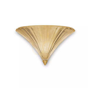 Wall Light Ideal Lux Santa AP1 Big Oro Gold Glass 087375 small 1