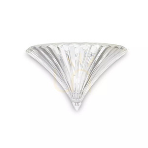 Wall Light Ideal Lux Santa AP1 Big Oro Gold Glass 087375 small 2