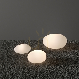 Outdoor Standing Light Ideallux Sasso PT1 D25 White 161754 small 2