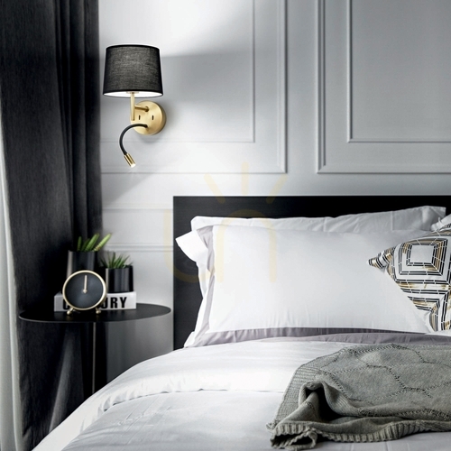 Check Wall Light Ideallux SET UP MAP2 Nickel 2-Light 259833