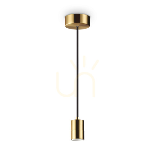 Check Pendant Light Ideallux Set Up MSP1 Brass 260051