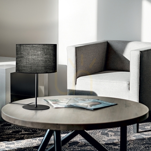 Check Table Lamp Ideallux Set Up Big Nickel 259949