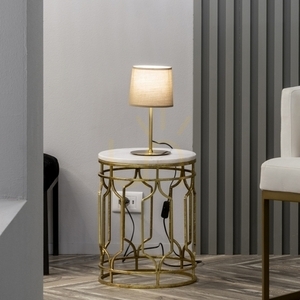 Table Lamp Ideallux SET UP Small White Metal 259864 small 1