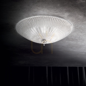 Plafond Ideallux Shell PL6 Transparent Glass 60 cm 008622 small 5