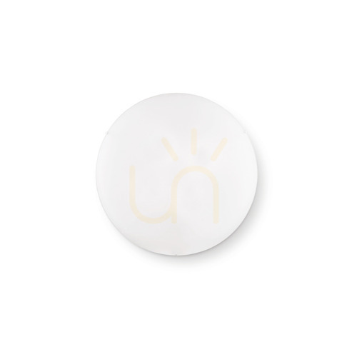 Check Plafon sufitowy Ideal Lux Simply PL4 biały szklany 50 cm 007991