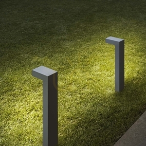 Outdoor Standing Light Ideallux Sirio PT2 H60 White Aluminum 115092 small 3