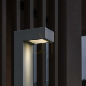Outdoor Standing Light Ideallux Sirio PT2 H60 White Aluminum 115092 small 5