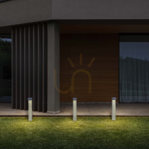 Check Outdoor Standing Light Ideallux Sirio 213279 Brown 60 cm GX53