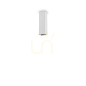 Ideal Lux LOOK 233772 white square ceiling spotlight GU10 20 cm small 2