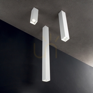 Plafond Ideallux Look PL1 H20 Nero black metal GU10 233765 small 1