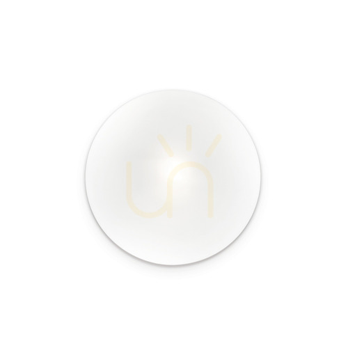 Check Wall Light Ideallux SMARTIES AP1 White Glass G9 14 cm 014814