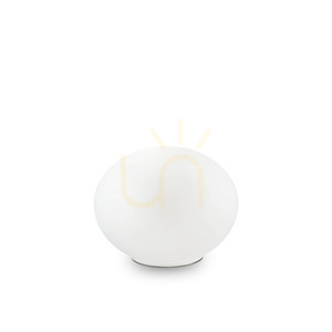 Table Lamp Ideallux SMARTIES TL1 White Glass 14 cm 032078 small 0