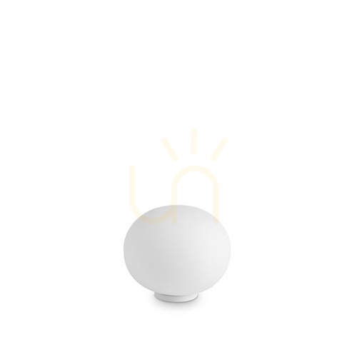 Check Table Lamp Ideallux SMARTIES TL1 D30 White Glass 327907