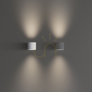 Outdoor Wall Lamp Ideal Lux SNIF Round AP1 Anthracite 061467 small 4