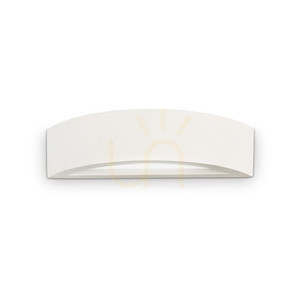 Wall Light Ideallux SODA AP1 White Gypsum 30 cm 105710 small 0
