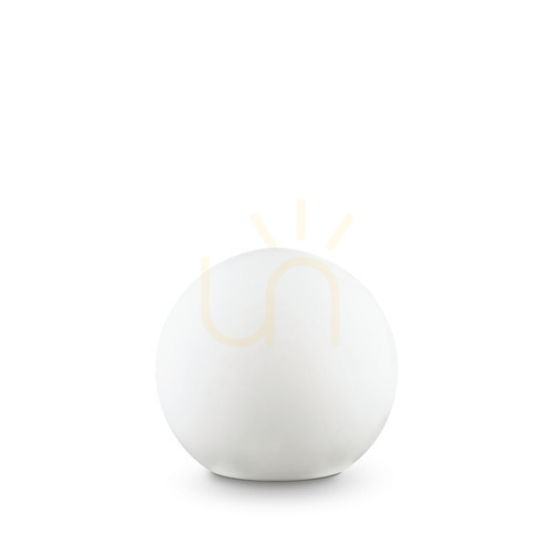 Check Outdoor Standing Light Ideallux Sole White Globe 30 cm 191638