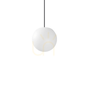 Pendant Light Ideallux Sole SP1 White Outdoor 20 cm 318837 small 0