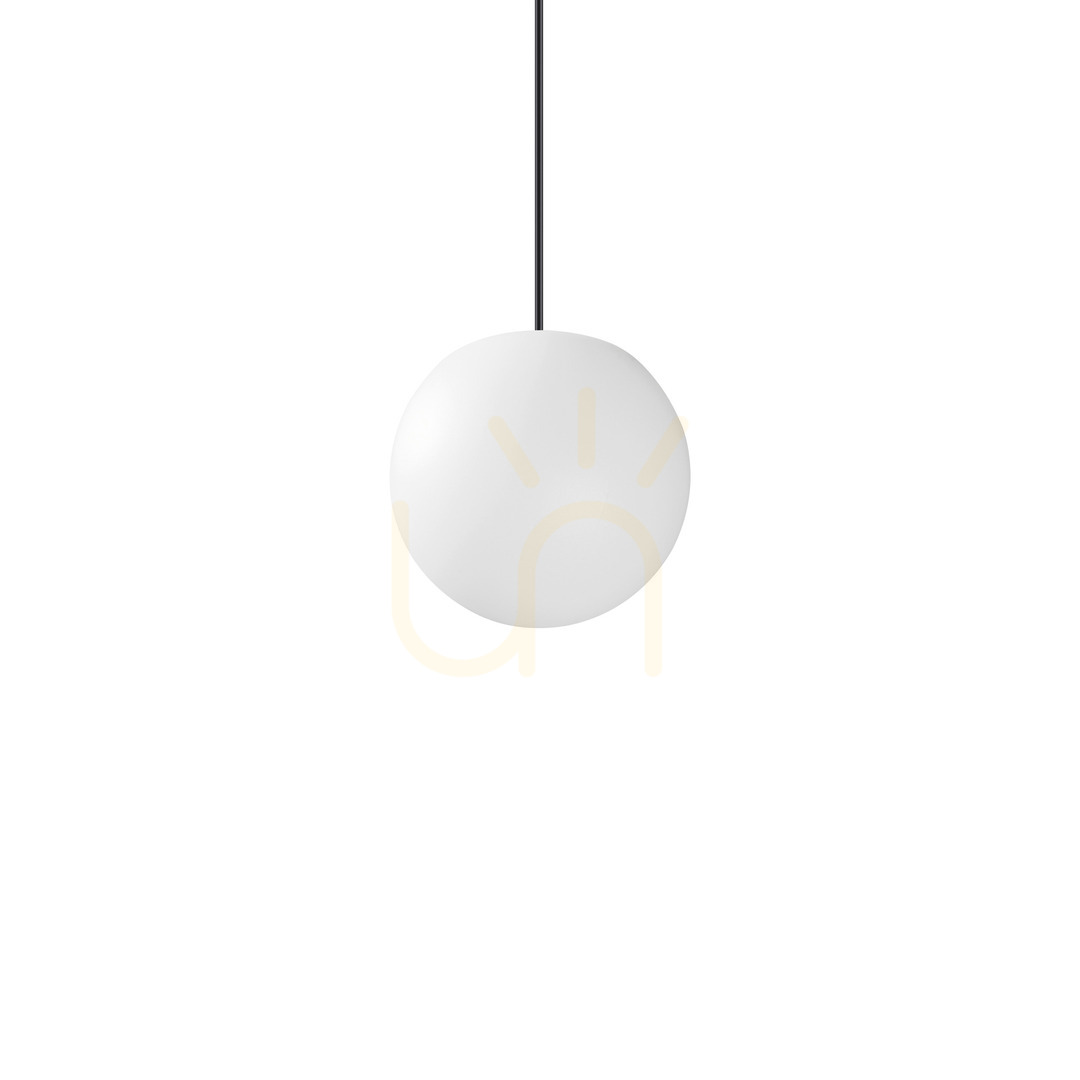 Pendelleuchte Ideallux Sole SP1 D20 weiß außen E27 318837