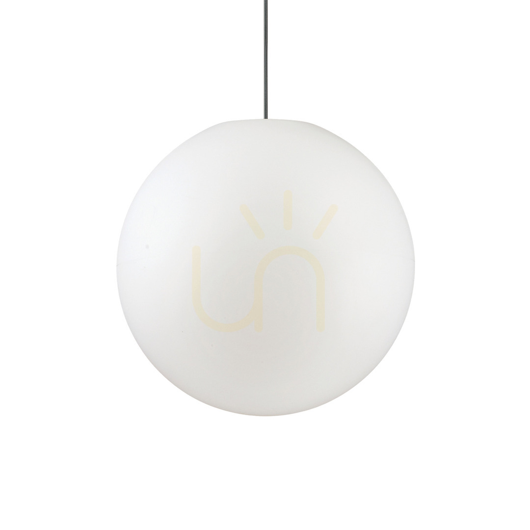 Pendelleuchte Ideallux SOLE SP1 D50 weiß außen E27 136011