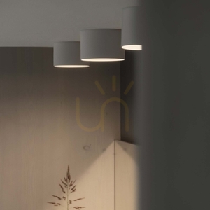 Plafon sufitowy Ideallux SPIKE PL1 ROUND NERO czarny metalowy GX53 10 cm 278704 small 3
