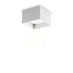 Plafon Ideallux Spike PL1 Square Bianco biały metal GX53 10 cm 317489 small 0